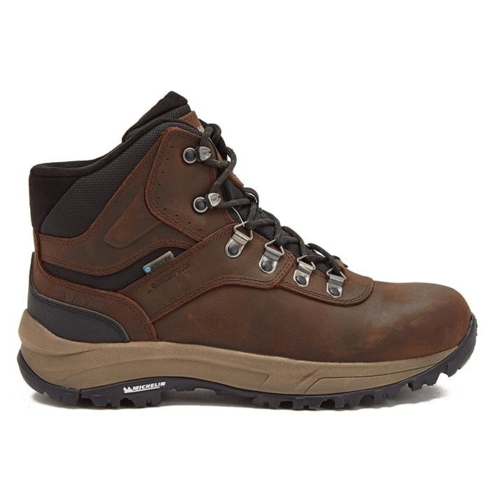 Hi-Tec Altitude IV‎ M Mens Waterproof Hiking Boots Brown Leather Size 13 L292562